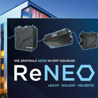 Es wird die neue Reneo Serie gezeigt, Reneo S 350, Reneo D 180/240 und Reneo-Fit D 100